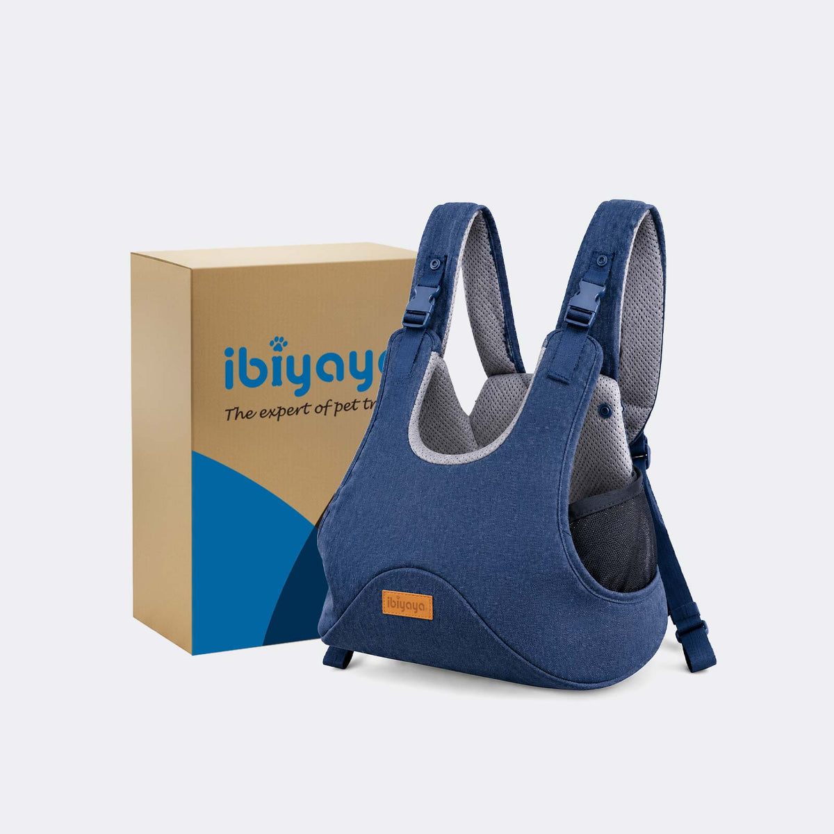 (Open-box item) Hug Pack Dog Sling Carrier Pet Front Chest Wrap Carrier