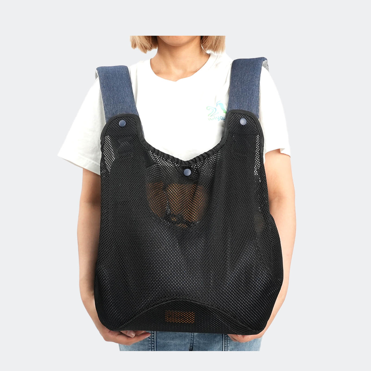 (Open-box item) Hug Pack Dog Sling Carrier Pet Front Chest Wrap Carrier