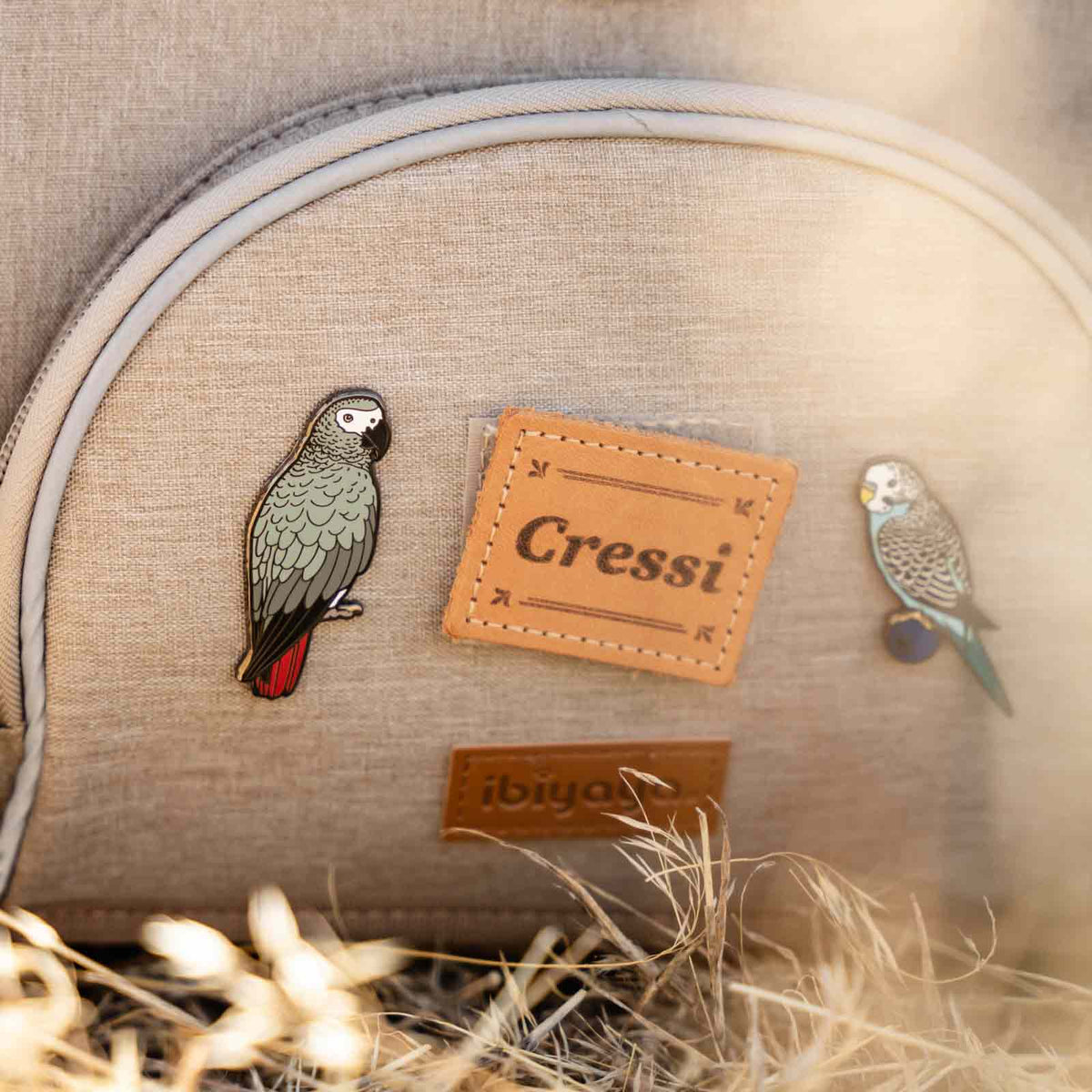 Custom Leather Name Tag for Pet Backpacks